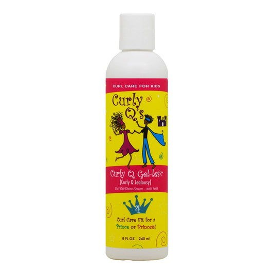 Lavender CURLS Curly Q Gel-lesc Curl Gel/Shine Serum (8oz)
