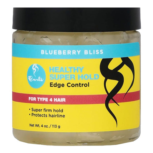 Black CURLS Blueberry Bliss Healthy Super Edge Control (4oz)