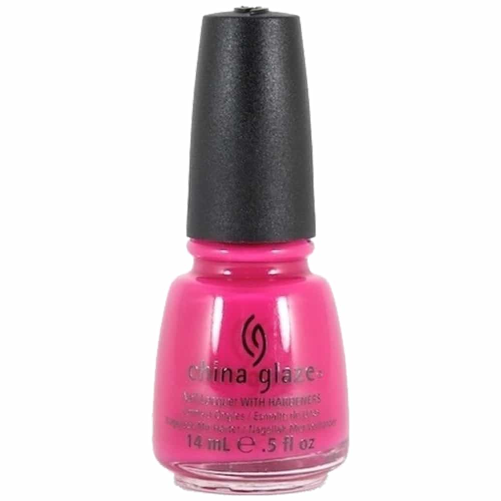 White Smoke China Glaze Fuchsia Fanatic 0.5 oz.