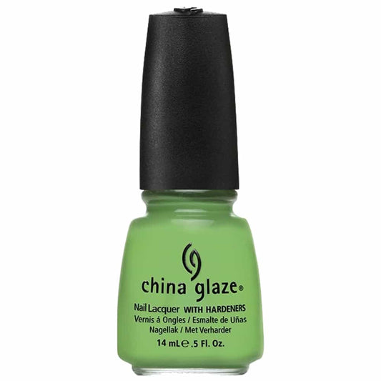 White Smoke China Glaze Gaga For Green 0.5 oz.