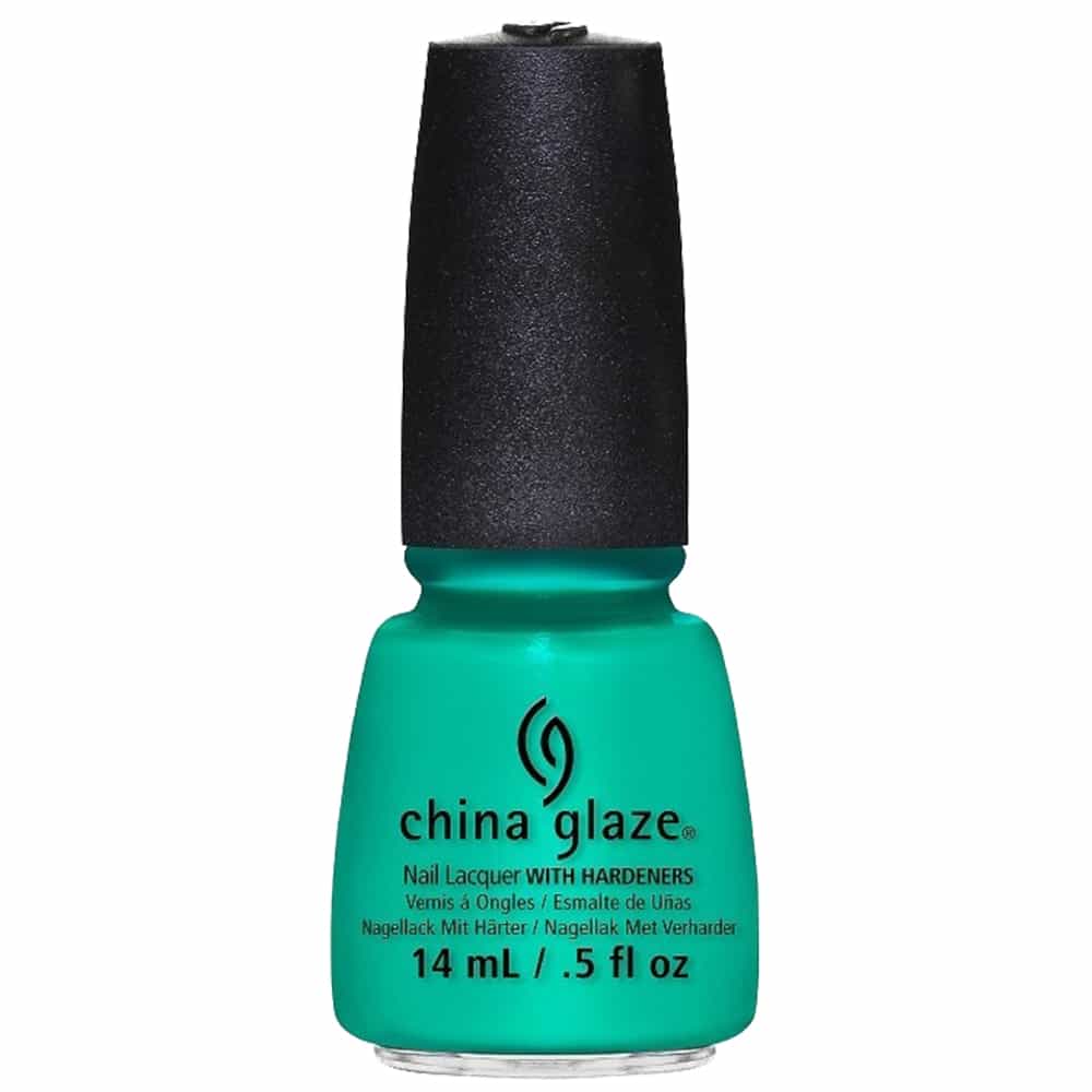 White Smoke China Glaze Keepin' It Teal 0.5 oz.