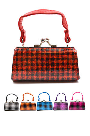 Coin Mini Purse w/ Handle (Asst) #MP028 - pc