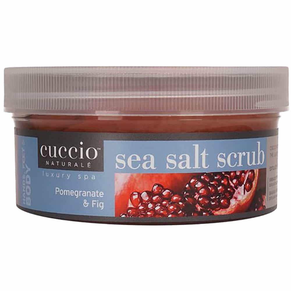 White Smoke Cuccio Sea Salt Scrub Pomegranate & Pig 19.5 oz 3095-C