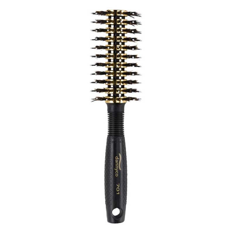 White Smoke Dannyco  Porcupine Vented Circular Brush  Medium