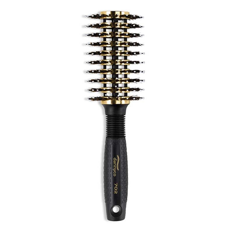 White Smoke Dannyco  Porcupine Vented Circular Brush  Large