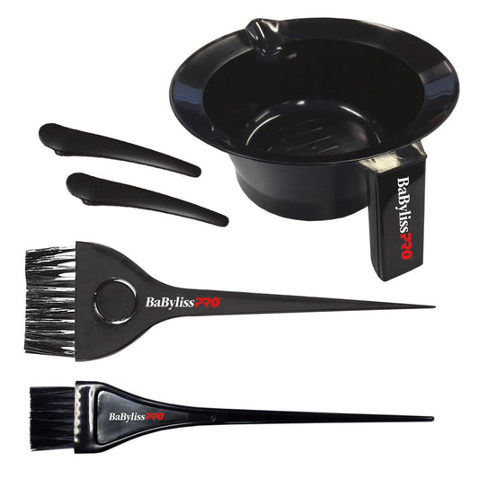White Smoke BabylissPRO 5 Piece Tint Set