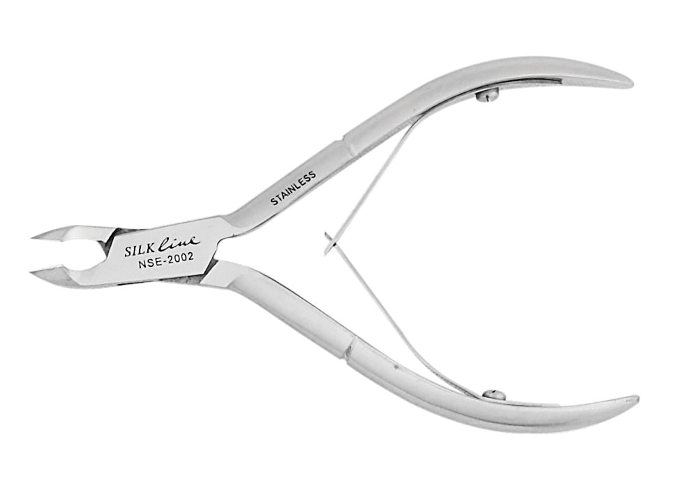 White Smoke Silkline Cuticle Nipper Quarter Jaw 2.5mm