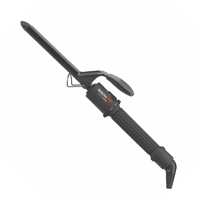 White Smoke BaBylissPRO  Ceramic Spring Curling Iron 1/2in