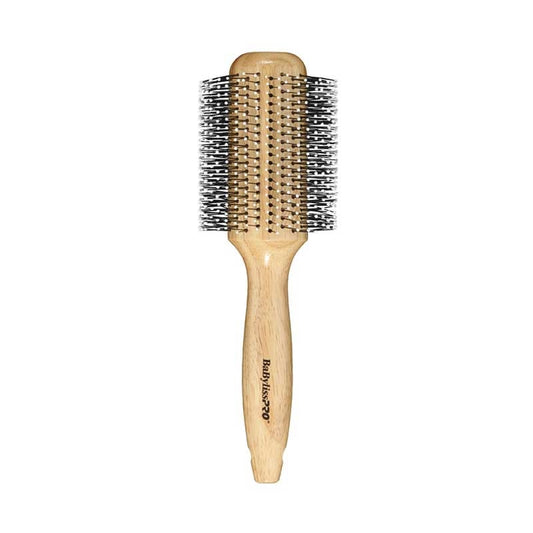 White Smoke BaBylissPRO  Wood Blow Dry Brush  45mm