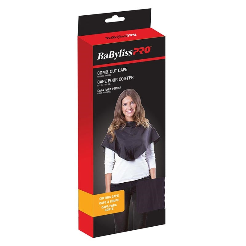 Dark Slate Gray BaBylissPRO  CombOut Cape Black