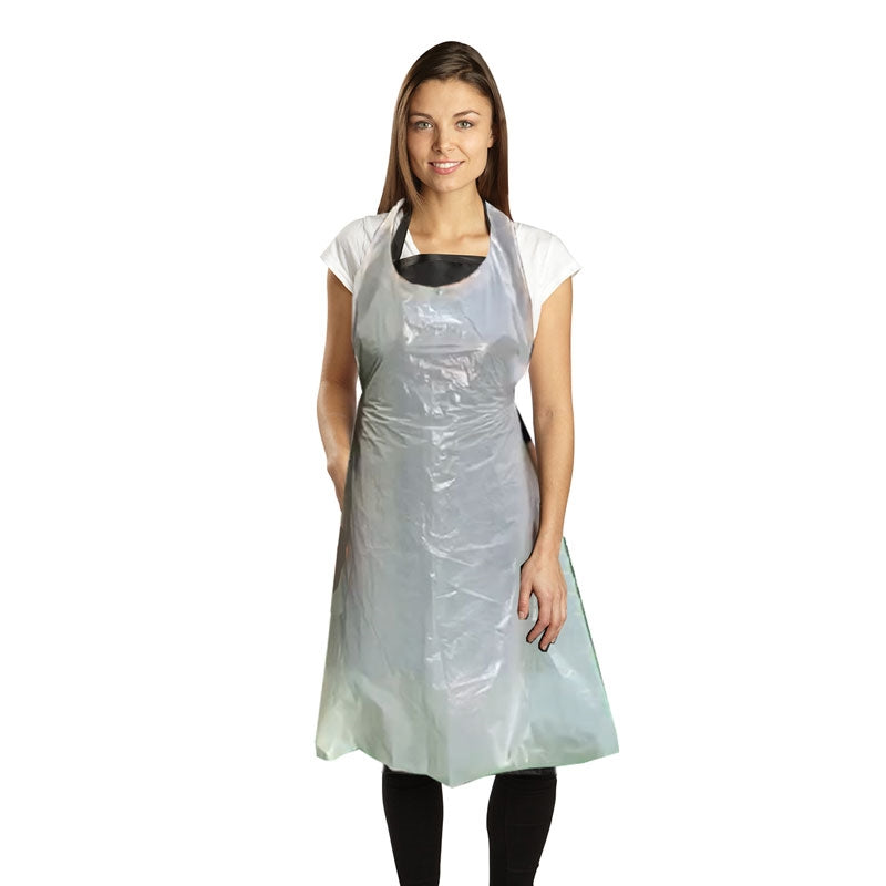 White Smoke BaBylissPRO  Disposable Salon Apron  Bag of 50