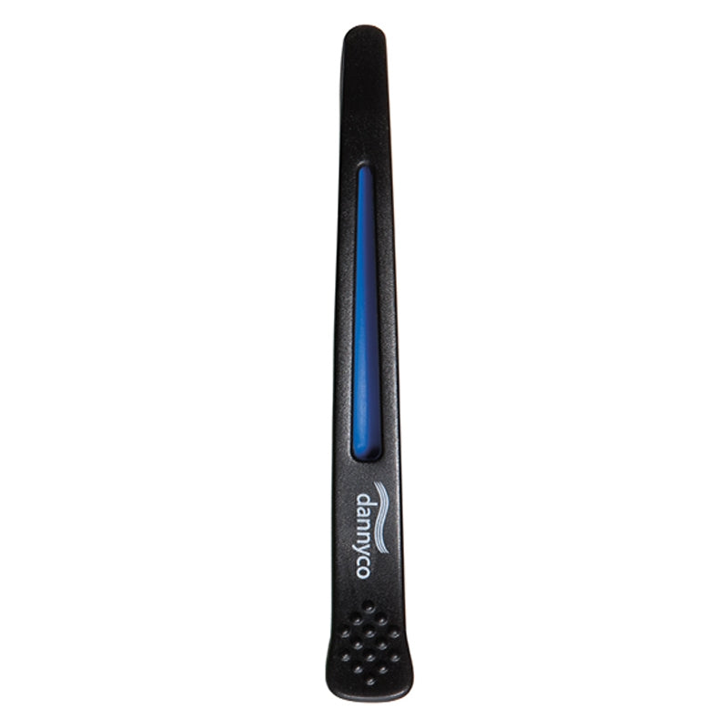 White Smoke BaBylissPRO  Section Clips with Silicone Band  Black  4/pac