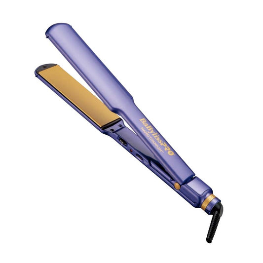 White Smoke BaBylissPRO  Wild Orchid Titanium Flat Iron  Purple  1.5in
