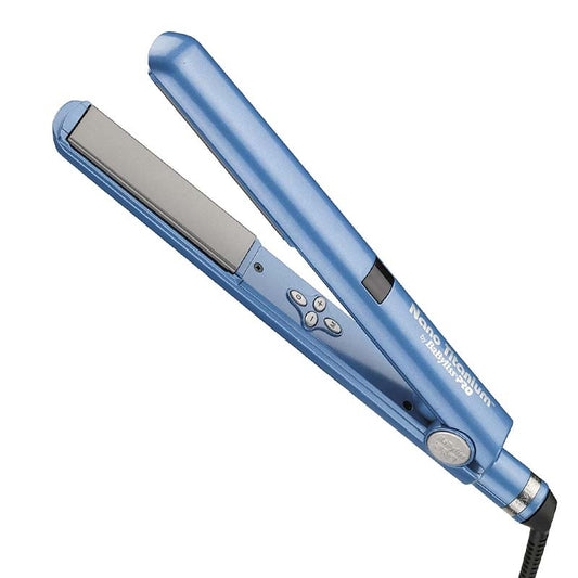 White Smoke BaBylissPRO  I Style Dual Voltage Flat Iron  1in
