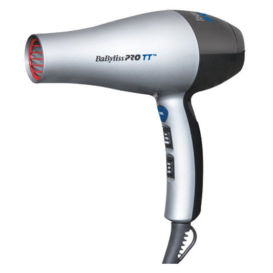 White Smoke BaBylissPRO  Tourmaline Hairdryer with Diffuser
