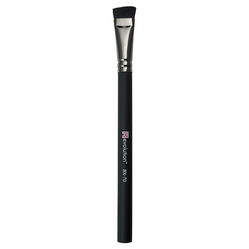 Black Evolution  Flat Fluff Brush
