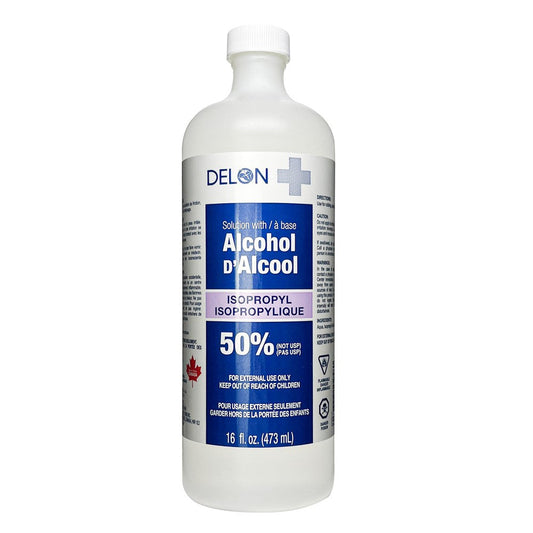 White Smoke DELON Isopropyl Alcohol 50% (16oz)