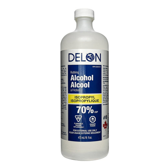 White Smoke DELON Rubbing Alcohol 70% (16oz)