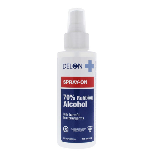 White Smoke DELON 70% Rubbing Alcohol Spray (3.38oz)