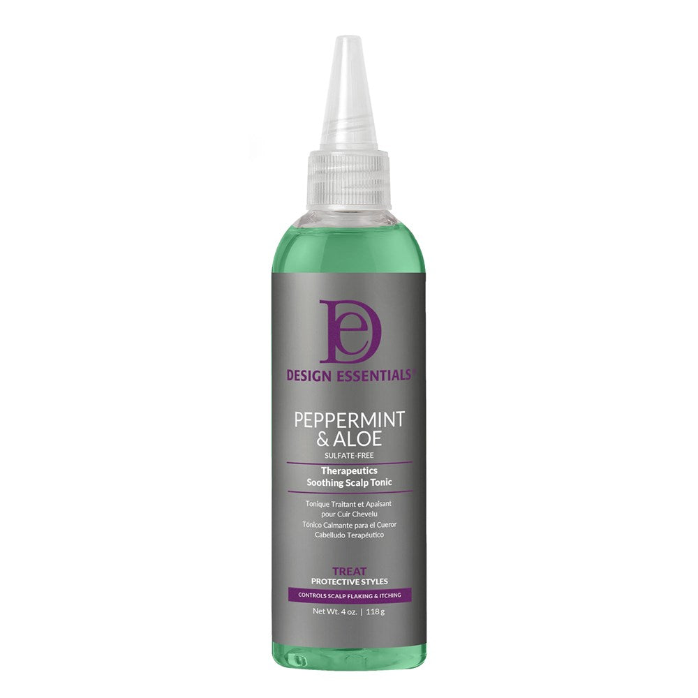 White Smoke DESIGN ESSENTIALS Peppermint &amp; Aloe Soothing Scalp Tonic (4oz)