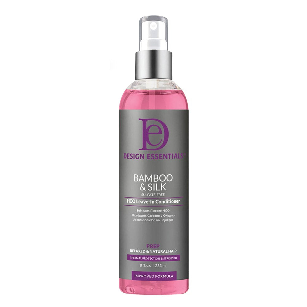 White Smoke DESIGN ESSENTIALS Bamboo &amp; Silk HCO Leave-In Conditioner (8oz)