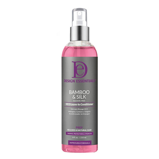 White Smoke DESIGN ESSENTIALS Bamboo &amp; Silk HCO Leave-In Conditioner (8oz)