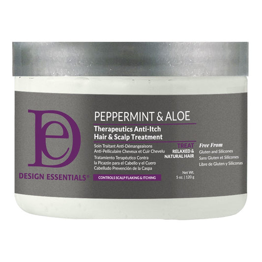 Dim Gray DESIGN ESSENTIALS Peppermint &amp; Aloe Therapeutics Anti-Itch Hair &amp; Scalp Treatment (5oz)