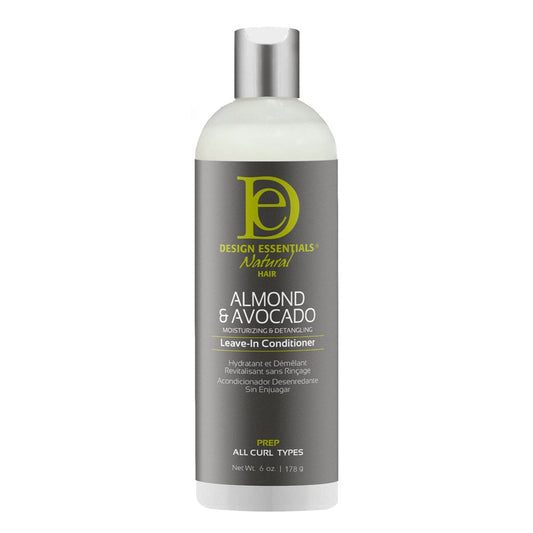 Light Slate Gray DESIGN ESSENTIALS Almond &amp; Avocado Detangling Leave-In Conditioner