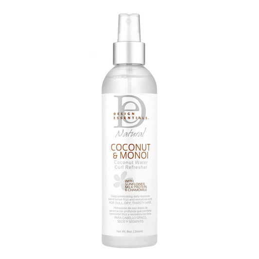White Smoke DESIGN ESSENTIALS Coconut &amp; Monoi Coconut Water Curl Refresher (8oz)