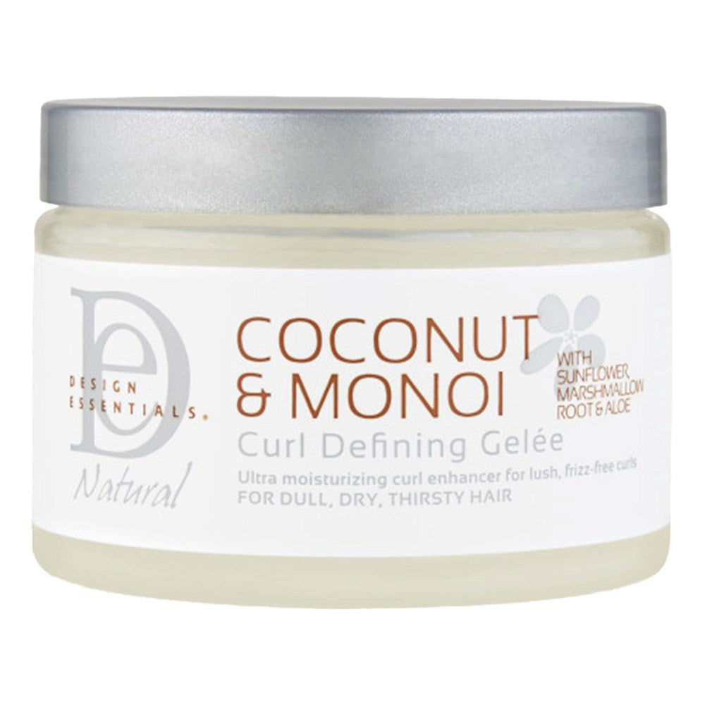DESIGN ESSENTIALS Coconut &amp; Monoi Curl Defining GELEE (12oz)