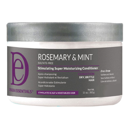Dim Gray DESIGN ESSENTIALS Rosemary &amp; Mint Stimulating Super Moisturizing Conditioner (12oz)