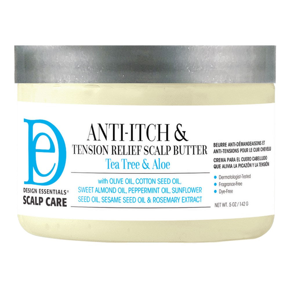 White Smoke DESIGN ESSENTIALS Scalp Care Anti-Itch &amp; Tension Relief Scalp Butter (5oz)