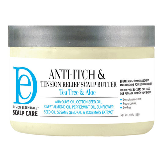 White Smoke DESIGN ESSENTIALS Scalp Care Anti-Itch &amp; Tension Relief Scalp Butter (5oz)