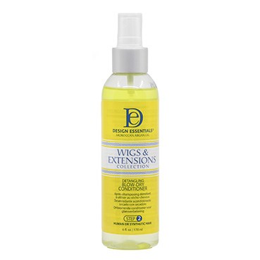 DESIGN ESSENTIALS Wigs &amp; Extensions Detangling Blow-Dry Conditioner (6oz)
