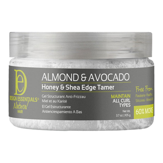 Gray DESIGN ESSENTIALS Almond &amp; Avocado Honey &amp; Shea Edge Tamer (3.7oz)