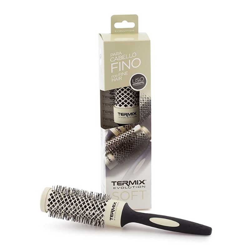 White Smoke Termix  Evolution Round Brush Soft  43mm