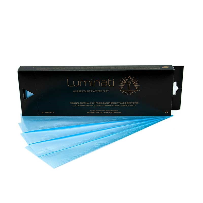 White Smoke Dannyco  Luminati Film Strips 12x3.75  Blue  150/box