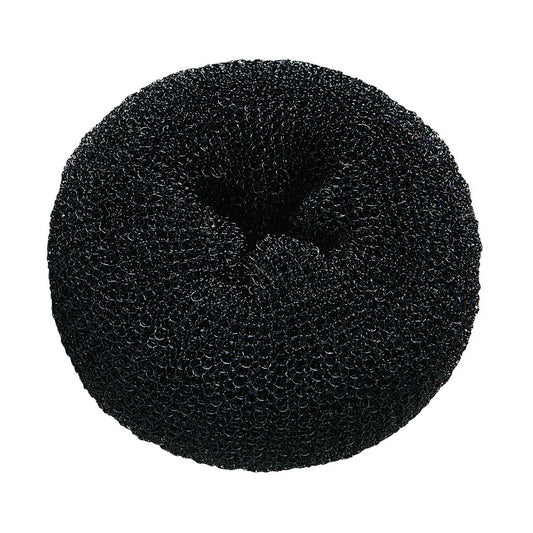 Black BabylissPRO Hair Donuts – Black – 3/pack