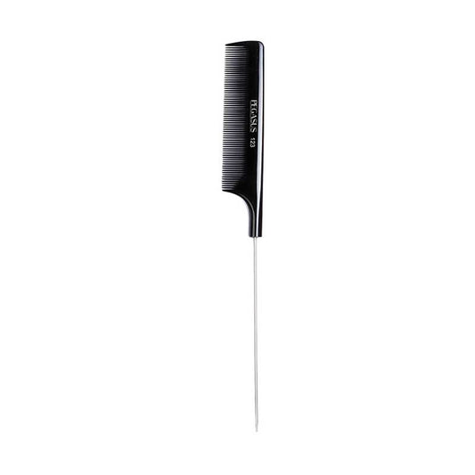 White Smoke Pegasus  Metal Pin Tail Comb  9.75in