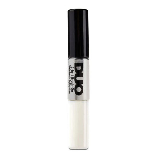 Black DUO 2-in-1 Brush On Clear &amp; Dark Adhesive (0.18oz)