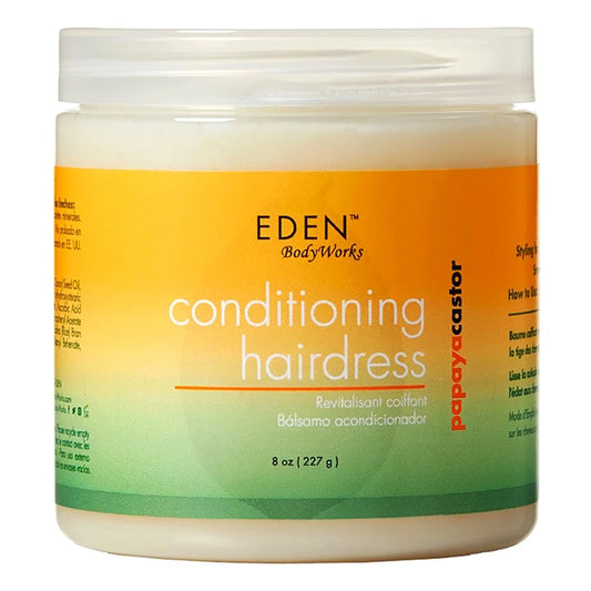 Antique White EDEN BODYWORKS Papaya Castor Conditioning Hair Dress (8oz)