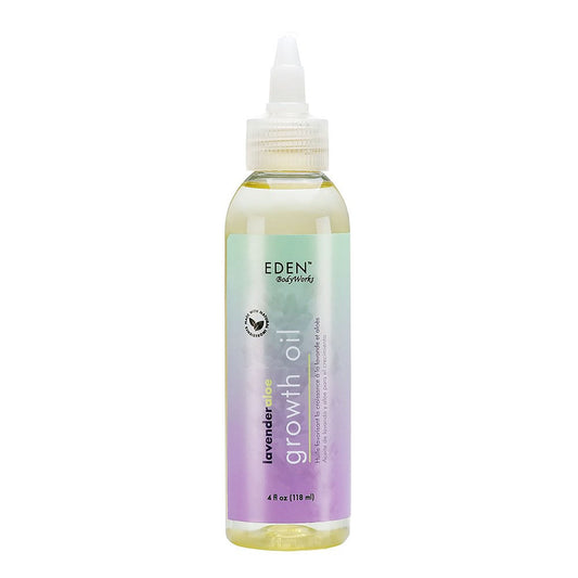 White Smoke EDEN BODYWORKS Lavender Aloe Growth Oil (4oz/118ml)