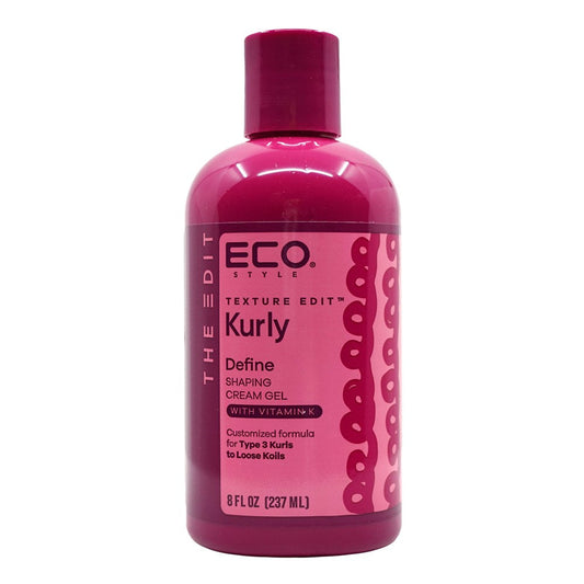 White Smoke ECO KURLY Define Shaping Cream Gel (8oz)
