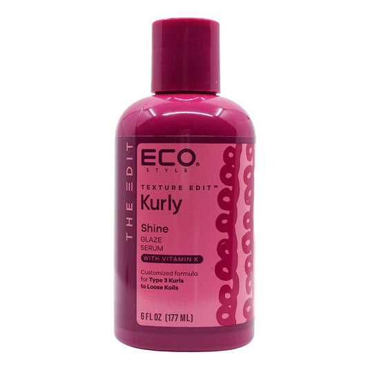 White Smoke ECO KURLY Shine Glaze Serum (6oz)
