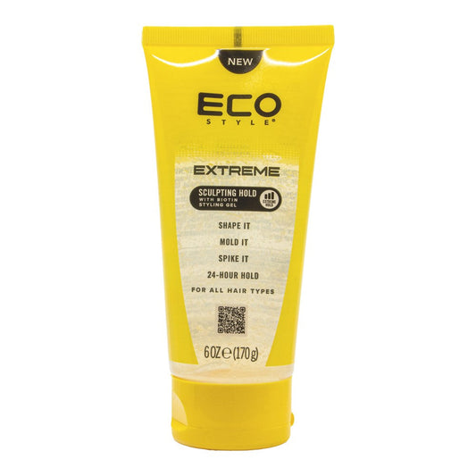 White Smoke ECO EXTREME Styling Gel Sculpting Hold with Biotin (6oz)