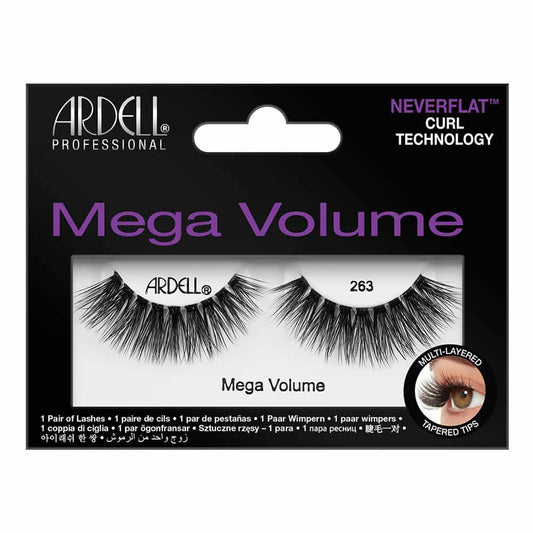 Black Ardell Mega Volume Lashes 1 Pair - 263 Black 62183