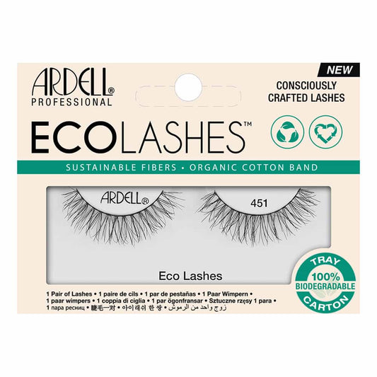 Antique White Ardell Eco Lashes 1 Pair - 451 Black 63252