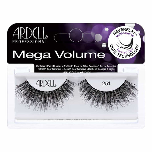 White Smoke Ardell Mega Volume Lashes 1 Pair - 251 Black 65271