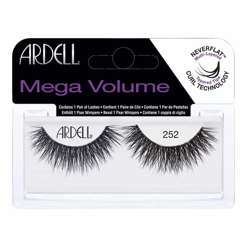 White Smoke Ardell Mega Volume Lashes 1 Pair - 252 Black 66466