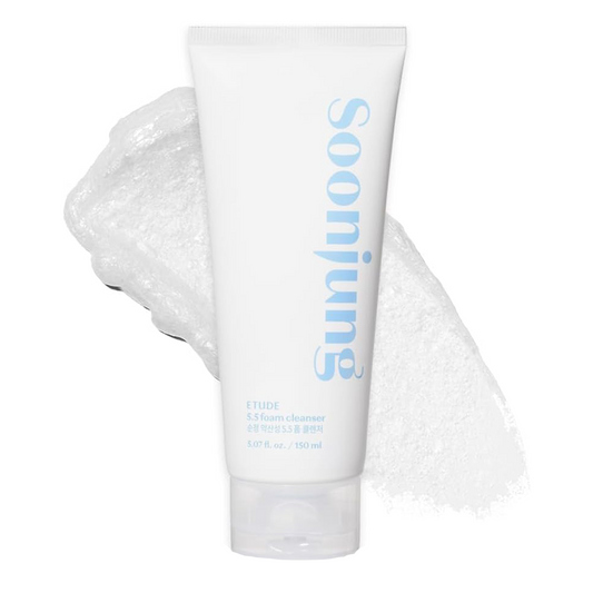 White Smoke ETUDE SOONJUNG 5.5Foam Cleanser150ml(23AD)
